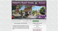 Desktop Screenshot of hiebertsguesthouse.com